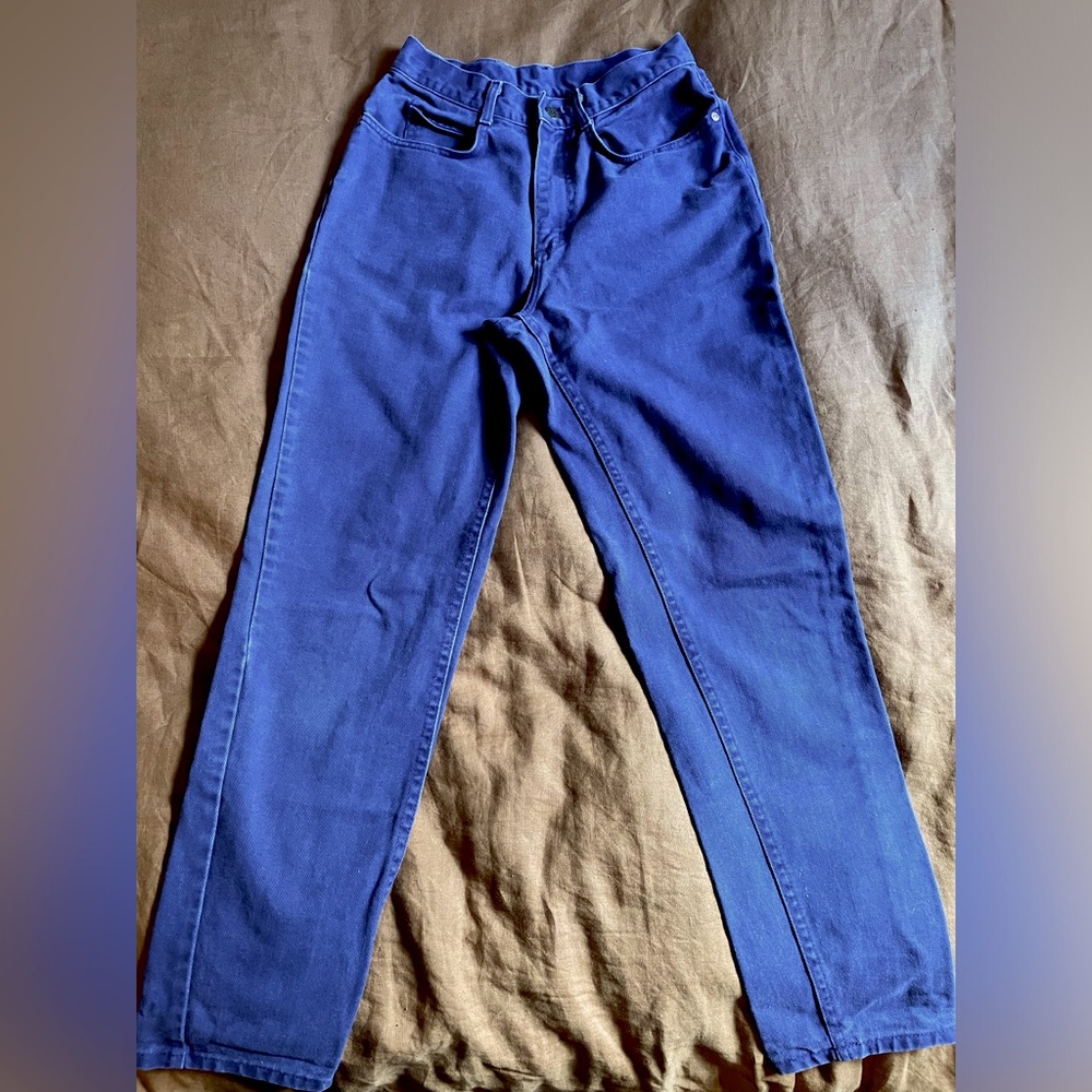 VINTAGE Purple “Lee” Jeans- Straight Leg